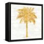 Palm Coast II On White-Sue Schlabach-Framed Stretched Canvas