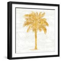 Palm Coast II On White-Sue Schlabach-Framed Art Print