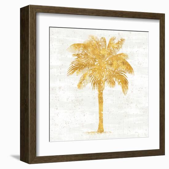 Palm Coast II On White-Sue Schlabach-Framed Art Print