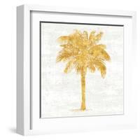 Palm Coast II On White-Sue Schlabach-Framed Art Print