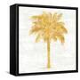 Palm Coast II On White-Sue Schlabach-Framed Stretched Canvas
