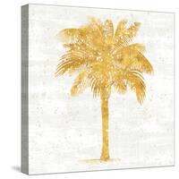 Palm Coast II On White-Sue Schlabach-Stretched Canvas