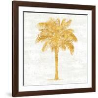 Palm Coast II On White-Sue Schlabach-Framed Art Print