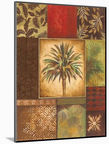Palm Collage I-Gregory Gorham-Mounted Premium Giclee Print