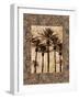 Palm Collage II-John Seba-Framed Art Print