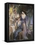 Palm Court-Henri Gerbault-Framed Stretched Canvas