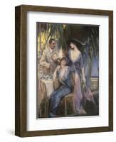 Palm Court-Henri Gerbault-Framed Giclee Print
