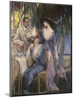 Palm Court-Henri Gerbault-Mounted Giclee Print