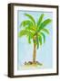 Palm Days I-Julie DeRice-Framed Art Print