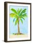 Palm Days II-Julie DeRice-Framed Art Print