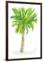 Palm Days VII-Julie DeRice-Framed Art Print