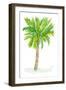 Palm Days VII-Julie DeRice-Framed Art Print