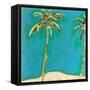 Palm Duo-Jan Weiss-Framed Stretched Canvas