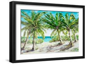 Palm Escape-Julie DeRice-Framed Art Print