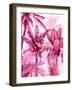 Palm Forest Pink I-Kristen Drew-Framed Art Print