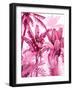 Palm Forest Pink I-Kristen Drew-Framed Art Print