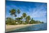 Palm Fringed White Sand Beach on an Islet of Vava'U, Tonga, South Pacific-Michael Runkel-Mounted Photographic Print