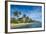 Palm Fringed White Sand Beach on an Islet of Vava'U, Tonga, South Pacific-Michael Runkel-Framed Photographic Print