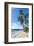 Palm Fringed White Sand Beach on an Islet of Vavau, Vavau Islands, Tonga, South Pacific, Pacific-Michael Runkel-Framed Photographic Print