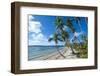 Palm Fringed White Sand Beach on an Islet of Vavau, Vavau Islands, Tonga, South Pacific, Pacific-Michael Runkel-Framed Photographic Print