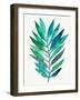 Palm Frond Flow II-Annie Warren-Framed Art Print