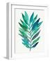 Palm Frond Flow II-Annie Warren-Framed Art Print