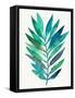 Palm Frond Flow II-Annie Warren-Framed Stretched Canvas