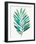 Palm Frond Flow IV-Annie Warren-Framed Art Print