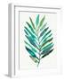 Palm Frond Flow IV-Annie Warren-Framed Art Print