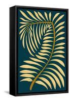 Palm Frond I-null-Framed Stretched Canvas