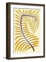 Palm Frond II-null-Framed Art Print