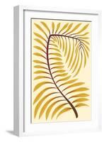 Palm Frond II-null-Framed Art Print