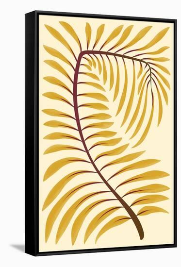 Palm Frond II-null-Framed Stretched Canvas