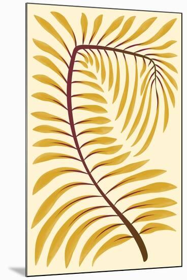 Palm Frond II-null-Mounted Art Print