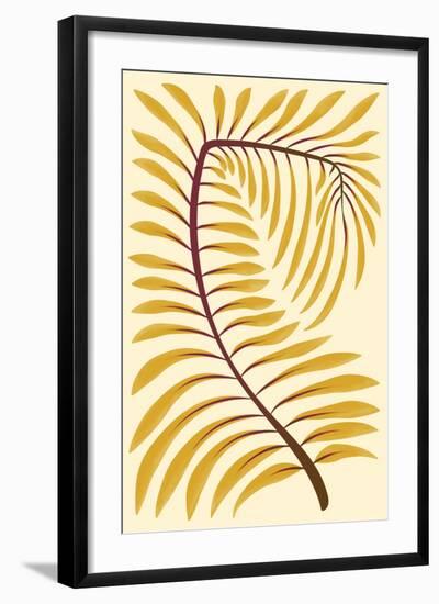 Palm Frond II-null-Framed Art Print