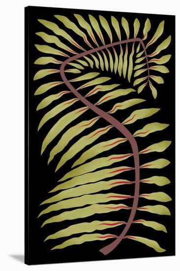 Palm Frond III-null-Stretched Canvas