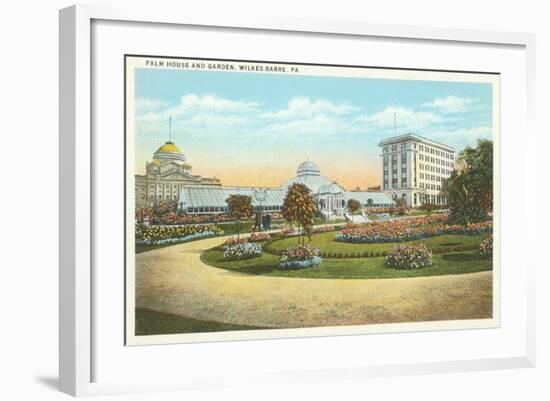 Palm House and Garden, Wilkes-Barre, Pennsylvania-null-Framed Art Print