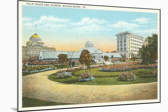 Palm House and Garden, Wilkes-Barre, Pennsylvania-null-Mounted Art Print