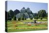 Palm House in the palace garden of Schoenbrunn Palace, Vienna, Austria-null-Stretched Canvas