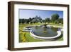 Palm House in the palace garden of Schoenbrunn Palace, Vienna, Austria-null-Framed Art Print