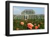 Palm house in the Royal Botanic Gardens, Kew, London, South of England, Great Britain-null-Framed Art Print