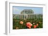 Palm house in the Royal Botanic Gardens, Kew, London, South of England, Great Britain-null-Framed Art Print