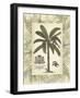 Palm in Bamboo Frame II-null-Framed Art Print