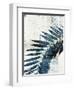 Palm Indigo II-John Butler-Framed Art Print