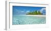 Palm island, Maldives-Frank Krahmer-Framed Giclee Print