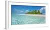 Palm island, Maldives-Frank Krahmer-Framed Giclee Print