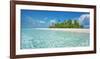 Palm island, Maldives-Frank Krahmer-Framed Giclee Print