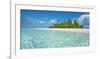 Palm island, Maldives-Frank Krahmer-Framed Giclee Print