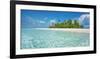 Palm island, Maldives-Frank Krahmer-Framed Giclee Print