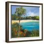 Palm Isle-Jane Slivka-Framed Art Print